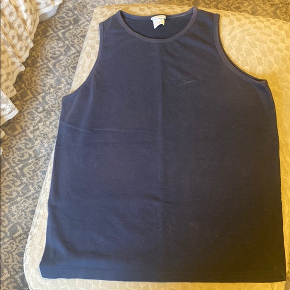 Speedo Gray and Navy Athletic Tank Tops - Picture 2 of 2